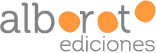 Company logo for alboroto ediciones